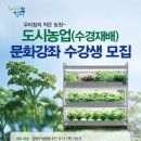 자양2동주민센터 자치회관 3층 소강의실 | 강북구 송중동 자치회관 도시농업(수경재배) 강좌 개설