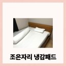여름 필수템 냉감패드 추천, 조은자리 스노우 냉감패드 솔직 후기