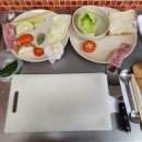 [양식조리기능사 실기 2일차] B.L.T 샌드위치 &amp; 미네스트로네 수프｜사진이 없을 만큼 바빴던 연습 후기