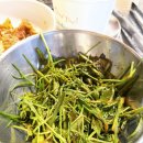 충주 연수동 연원시장 맛집 함지 숯불부속구이 삼겹살과 김치찌개
