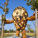 아라마크(주)롯데아울렛김해점 | 김해 롯데아울렛 옆 놀이터 가든파크 황톳길 킥보드