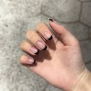 누워서 받는 주안네일 네일혜 프렌치네일추천