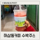 하삼동커피진천역 | 하삼동커피 수박주스 내돈내산 후기