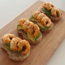 자녀와 함께 건강빵 만들기 | 이마트 빵집 건강빵 통밀곡물쌀빵 통곡물빵 추천 새우 아보카도 오픈샌드위치 만들기