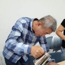 바리스타(노인) 이미지