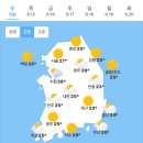 오늘의 날씨🌞☔️☃️, 2024년 8월 14일 수요일 이미지