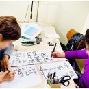 감성글씨, 캘리그라피 작품만들기 이미지