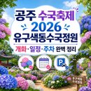 공주 수국축제 2026 유구색동수국정원 개화·일정·주차 완벽 정리