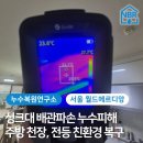 서울 월드메르디앙 누수복원 싱크대 천장 피해와 전등 교체 친환경 공사 후기