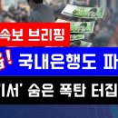 국내은행도 도산?...'여기서' 숨은 폭탄 터집니다~ [정완진TV] 이미지