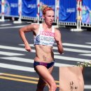 체코슬로바키아 여자 경보선수 - 주자나 쉰들러로바 - 외복사근 _ 2011 대구세계육상선수권대회 이미지