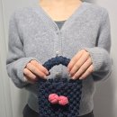 체리미니가방 스위트 마크라메 뜨개가방 Sweet Macrame