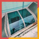 노원-현장-1626 | 렉산캐노피 지붕깨짐 부분교체 공사