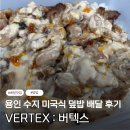 용인 수지구청 미국식 덮밥 맛집 [VERTEX : 버텍스] 내돈내산 배달 후기