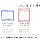 포화도에 따른 인지질 유동성 차이가 유발하는 밀도 변화 이미지