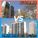 CU분당상록마을점 | 수내동 파크타운롯데와 정자동 상록마을우성, 분당 대장 아파트 비교