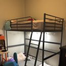 Ikea Bunk Bed with Mattress (Twin size) 이미지