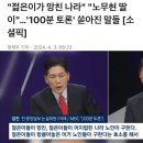 "젊은이가 나라 망친다" 국힘당 김진 이미지