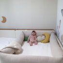 워니소프트 | 아기범퍼쿠션 에시앙 피치소프트 범퍼쿠션 패밀리침대 활용법