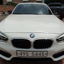 bmw/f20 118d/15년 12월/ 59200km / 화이트 / 유사고 (트렁크) /1900만 이미지