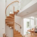 전원주택 캐빈베스트-동글동글 나선형 계단 디자인 이미지