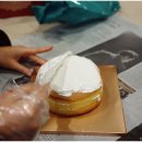 크리스마스 케익 만들기 이미지