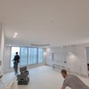 세븐일레븐평택청북이안점 | 평택청북이안34평 거실무몰딩도배시공후기