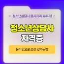 청소년상담사 자격증 3급 티스토리