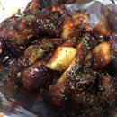 쪽갈비에 미치닭 이미지