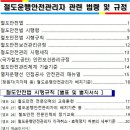 철도운행안전관리자 관련 법령 및 규정 이미지