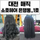 대전미용실 소호헤어 은행본점 곱슬머리매직 후기