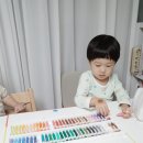 유아 미술 | 손에묻지않는 아기크레파스 3살&amp;1살 유아미술후기