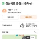 ▣문경 둔덕산 우중산행 초사 220605 이미지