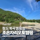 조은자리 캠핑장 | #56. 청도 계곡 캠핑장 조은자리오토캠핑장 놀이터 수영장