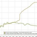 중국의 지속적인 금 축적: 7개월간 보유량 급증. 이미지