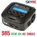 S65 65W 6A AC SINGLE 디지털 충전기 [SKYRC]-KC인증제품 이미지