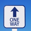 일방통행 이미지