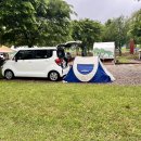 (주)허브포트리스 | 구미 낙동강체육공원 오토캠핑장 비바람이 부는날 캠린이의 첫 캠핑