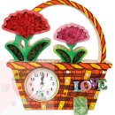 스칸디아모스 카네이션 바구니 만들기 이미지