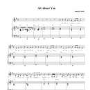 MeFly / All about you 악보 이미지