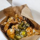 [배민] 푸라닭 고추마요 치킨 &amp; 기름떡볶이(레드) 야식 후기