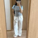 화이트 | 베뉴엣 시즌오프세일 에타팬츠 화이트 후기