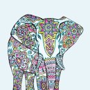 프랑스 자수 배우기 - 동물 자수 이미지