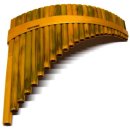 깊은 울림이 있는 팬플릇 이미지