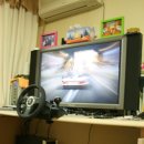 PS2슬림본체(7만번대)+드포프 레이싱휠+발판+게임6종[판매완료] 이미지