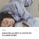 오끼뜨 스탠다드 빈 파자마 레드블루 이미지