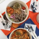 (주)샐러드보울디자인 | 상무지구점심으로 딱 좋은 샐러드 맛집, 데이트하기 좋은 보울레시피 상무점 포케 후기