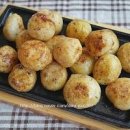 휴게소 감자 만들기 알감자버터구이 만드는법 버터감자구이 레시피 홍감자 요리 간식 이미지