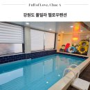 옐로우서브마린 온수수영장펜션 | 강원도 풀빌라 독채 온수 수영장 헬로우펜션 H4