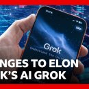 Elon Musk's platform X limits Grok AI image edits to paid users | BBC News 이미지